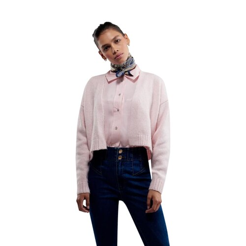 Ensamble corto color rosa, tejido, Sao Paulo, mod. 1098677