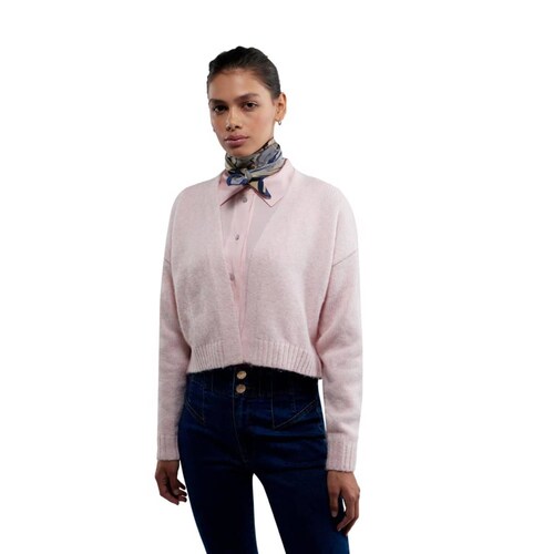 Ensamble corto color rosa, tejido, Sao Paulo, mod. 1098677