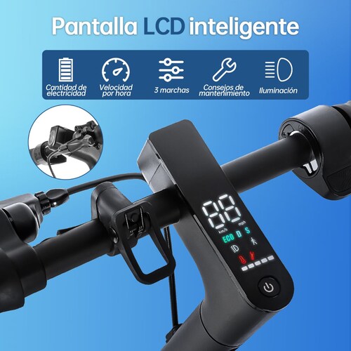 Scooter Eléctrico Honey Whale S2 Negro.