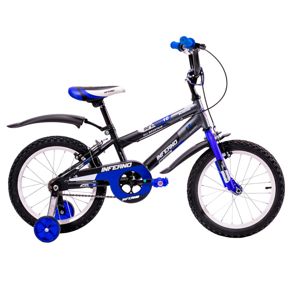 Bicicleta Infantil Unibike Babytek Llanta Aire R16 Azul