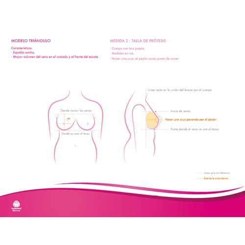Protesis Mamaria Estandar Talla 34 Simetrica Anatomica Silicona Soft 4001 Maxima