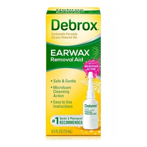Removedor de Cera Debrox 15ml Elimina Cera de Oídos 