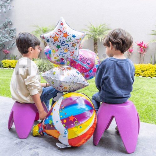 Globos de feliz cumpleaños metalico, decoración de cumpleaños, fiesta infantil, happy birthday