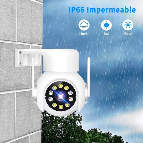 Cámara De Seguridad 2mp Full Hd Cámara Wifi Exterior