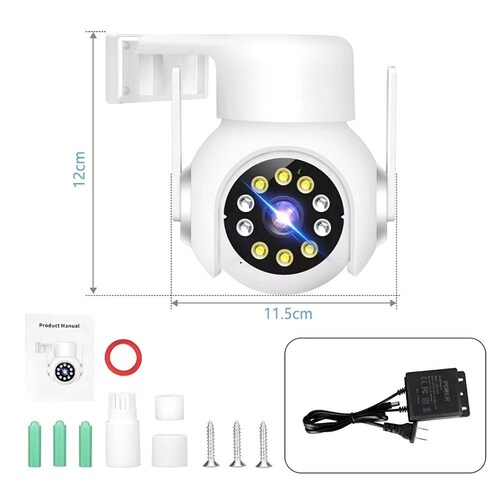 Cámara De Seguridad 2mp Full Hd Cámara Wifi Exterior