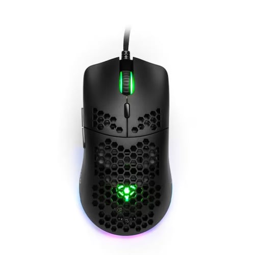 Mouse Gamer Yeyian Links Series 3000 YMG-24310, 6 botones, RGB  