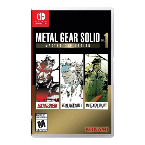 Nintendo Switch Juego Metal Gear Solid Master Collection Volumen 1
