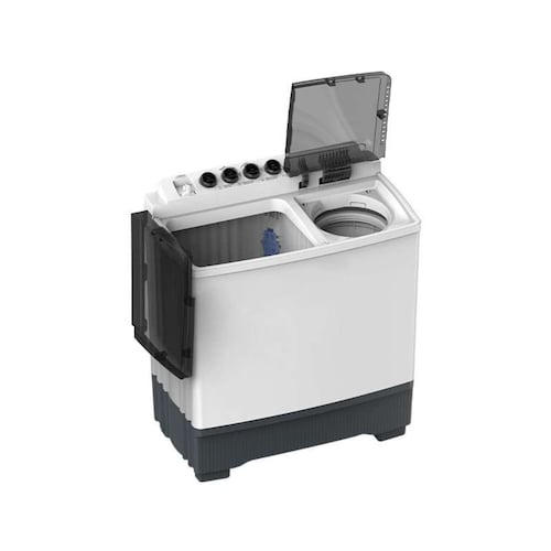 LAVADORA MIDEA MT100W150/W-MX 15 KG DOBLE TINA BLANCA ALBY ENTREGA SÓLO VÁLIDA EN LA CIUDAD DE MÉXICO Y ZONA METROPOLITANA.