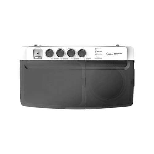 LAVADORA MIDEA MT100W150/W-MX 15 KG DOBLE TINA BLANCA ALBY ENTREGA SÓLO VÁLIDA EN LA CIUDAD DE MÉXICO Y ZONA METROPOLITANA.