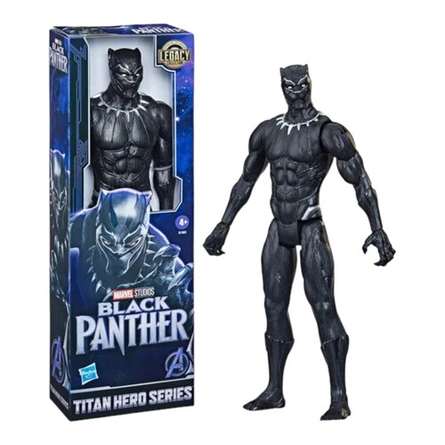 Juguete Pantera Negra Juguetes Lider NiÃ±os Avengers 4in Black