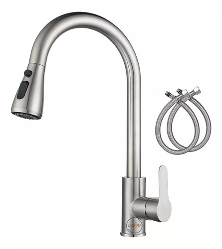 Mezcladora Para Fregadero Flexible Llave Cocina Puede Sacar 3 Modos.