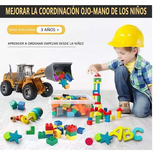 Topadora Excavadora Control Remoto Niños Rc Juguete Y Regalo