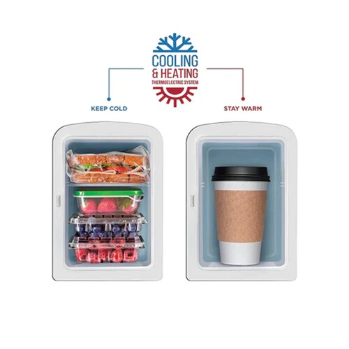 Mini Refrigerador Chefman RJ48-R 4 Litros Portatil Rosa