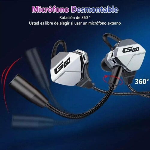 Audífonos Gamer Con Micrófono Alámbrico Para Pc 3.5 Jack