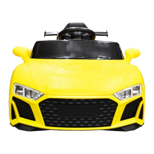 Carro Montable Electrico 6V Tipo Audi 915 Amarillo