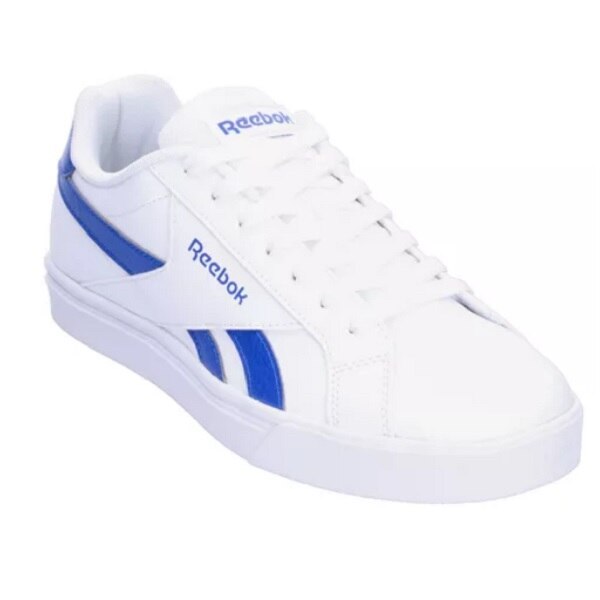 Reebok blancas y azules online