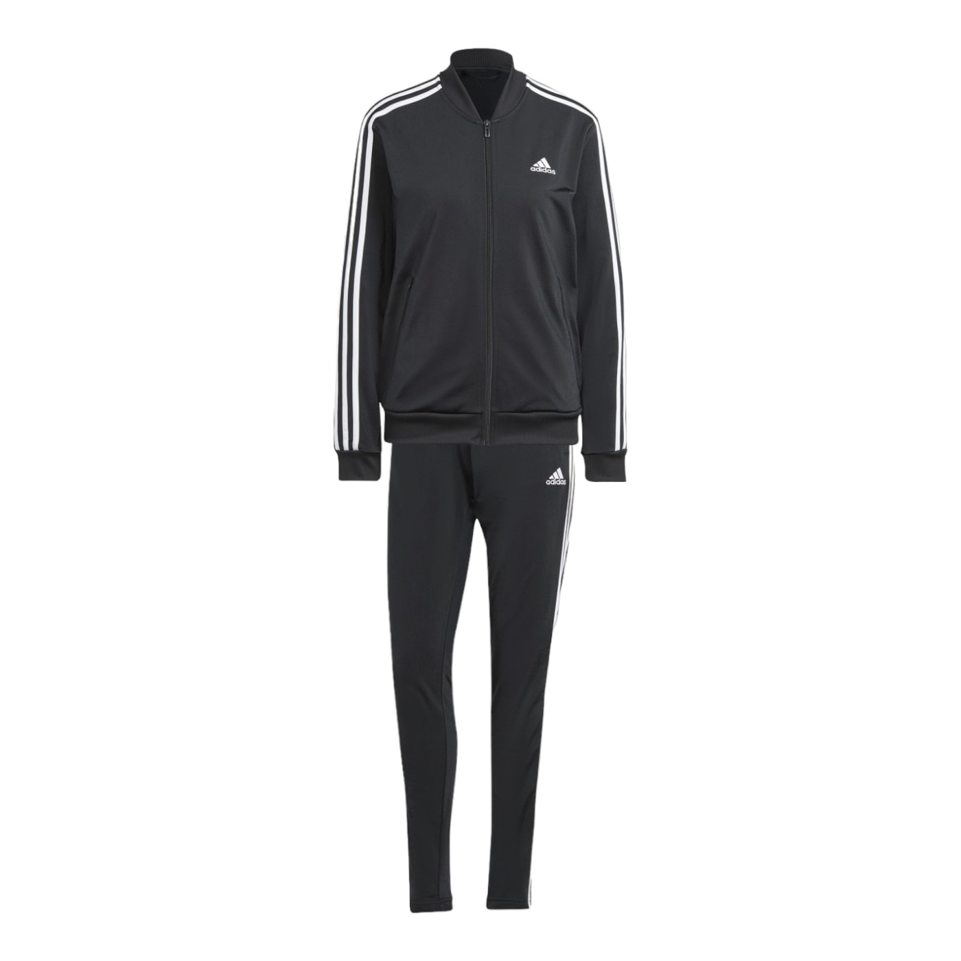 Conjunto adidas blanco 2025 y negro mujer