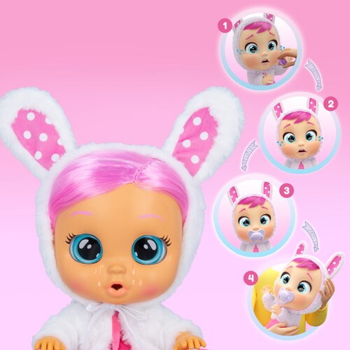 Cry Babies Bebés Llorones Dressy Coney 10 Sonidos De Bebé.