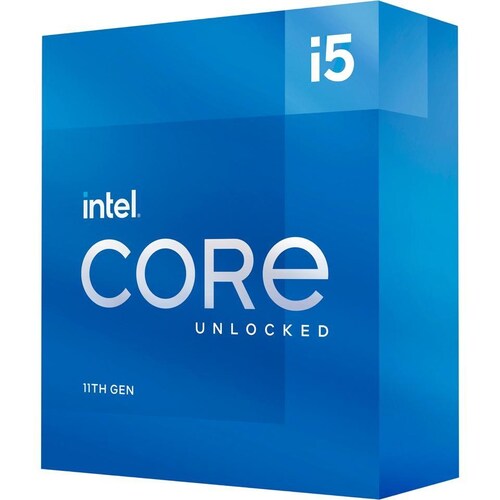 Procesador Intel Core i5-11600K Intel UHD Graphics 750, S-1200, 3.90GHz, Six-Core, 12MB Smart Cache (11va. Generación - Rocket Lake) - no Incluye Disipador