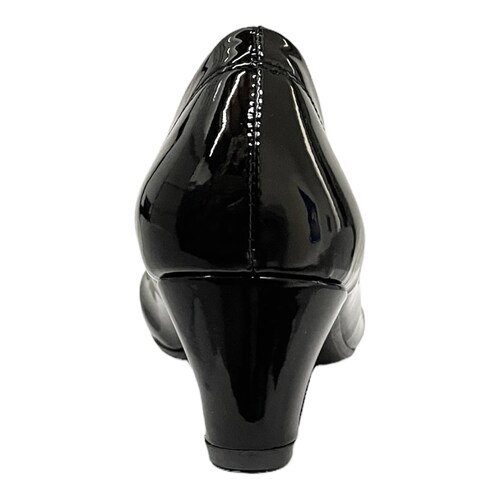 Zapatillas Zapatos Mujer Tacones Comodos Selene Charol 3122