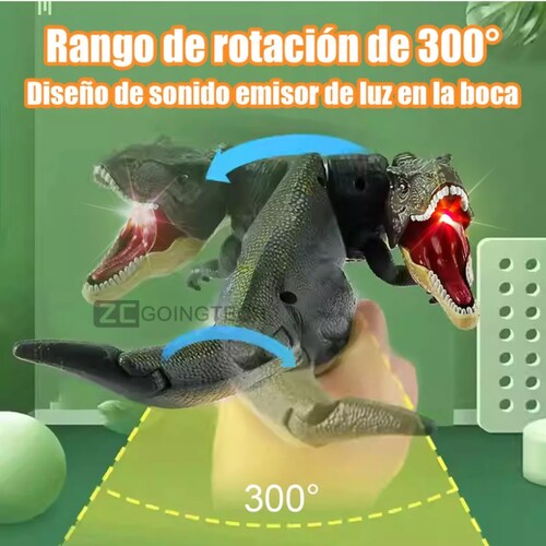 Juguetes De Dinosaurios Trigger T-rex Efecto De Sonido.