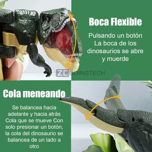 Juguetes De Dinosaurios Trigger T-rex Efecto De Sonido.