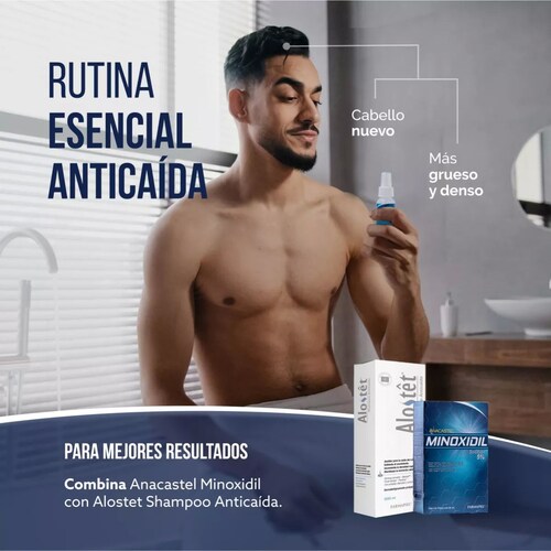 3 Piezas De Minoxidil 5% Para 3 Meses Envío Gratis Anacastel.