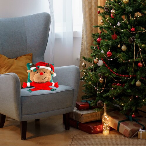 Cojín Navideño Relleno Suave Almohada Decoración Navidad