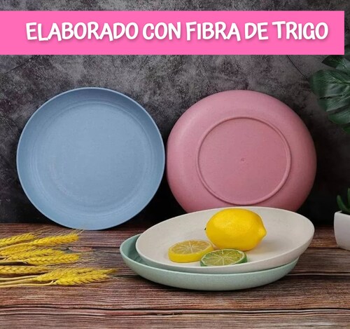 Juego De Vajilla Orgánica Forestdeer, 12 Piezas