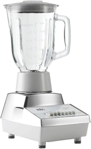 Licuadora Man LMV-9090 Vaso de Vidrio 7 Vel Metalica