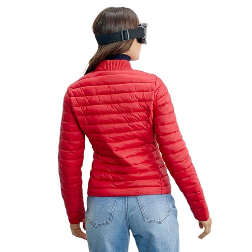 Chamarra de mujer Holly Land ligera, color rojo, de nylon, mod. 1088931