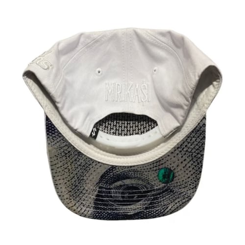 Gorra Mr Kash placa MR KASH blanca MKMK03 unisex