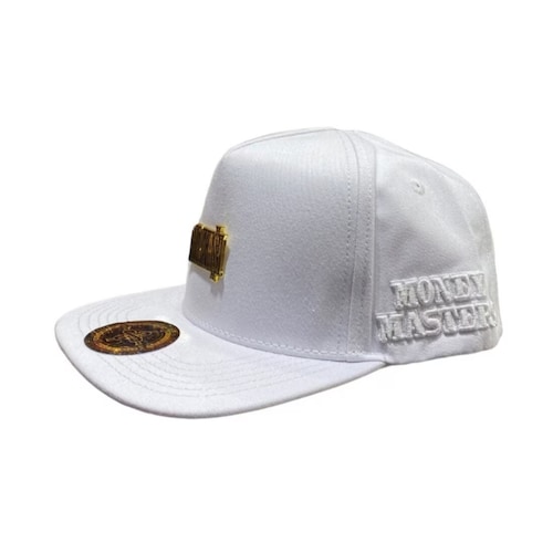 Gorra Mr Kash placa MR KASH blanca MKMK03 unisex