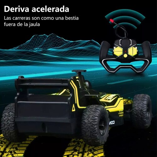 Coche De Control Remoto Recargable 1:20 Para Niños.