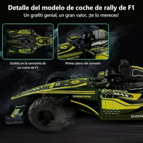 Coche De Control Remoto Recargable 1:20 Para Niños.
