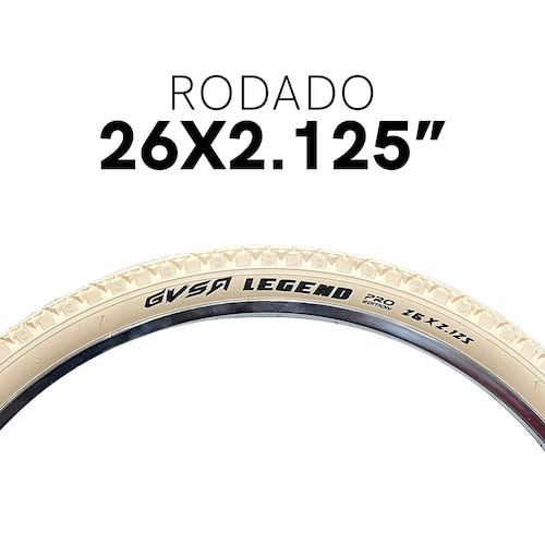 Par Llantas Bicicleta R26x2.125 Legend Beige