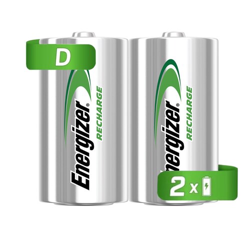 Cargador Universal Energizer + 4 Pilas Recargables Tamaño D.