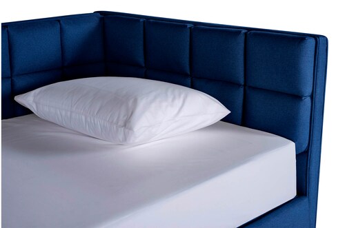 Cama Daybed individual doble Ambra Azul No Incluye Colchones