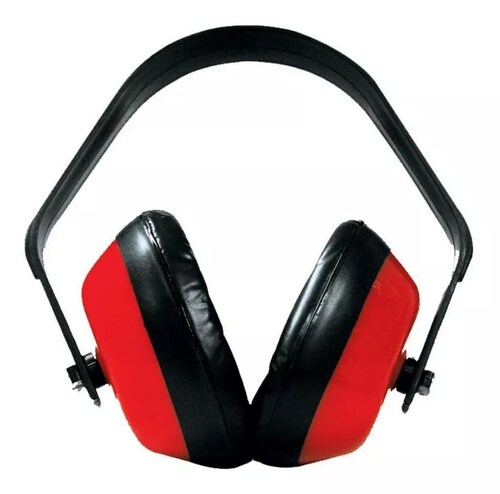 Orejeras Anti Ruido Ajustables Adir 509 Color Rojo