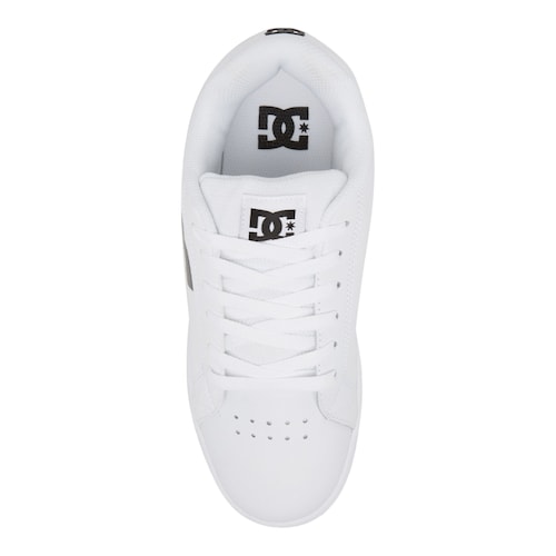 TENIS DC SHOES HOMBRE BLANCO  DC SHOES GAVELER SN MX  SHOE WBK ADYS100777WBK.