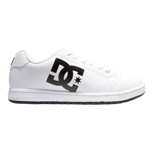 TENIS DC SHOES HOMBRE BLANCO  DC SHOES GAVELER SN MX  SHOE WBK ADYS100777WBK.