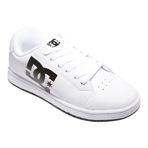 TENIS DC SHOES HOMBRE BLANCO  DC SHOES GAVELER SN MX  SHOE WBK ADYS100777WBK.