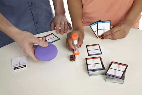 Juego De Mesa Taboo Hasbro Gaming Oficial 162 Tarjetas 13