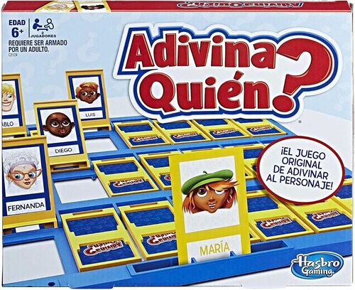 Juego De Mesa Hasbro Gaming Adivina Quién? +6 Años