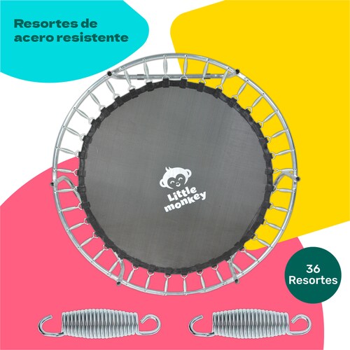Trampolin Tumbling Niños Brincolin Infantil Red Seguridad Amarillo