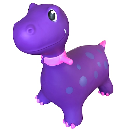 Montable Inflable Brincolin Ecobaby Original Dinosaurio Violeta