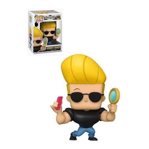 Funko Pop Johnny Bravo con espejo y peine 