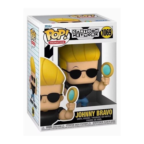 Funko Pop Johnny Bravo con espejo y peine 