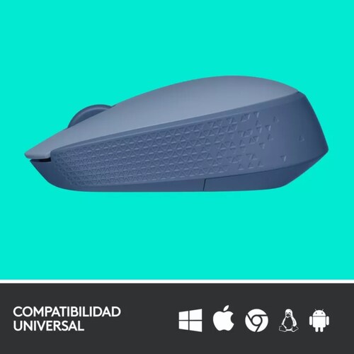 Mouse Logitech M170- 910-006864 Inalámbrico Óptico Color Blue grey.