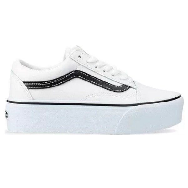 Tenis blancos vans para shops mujer